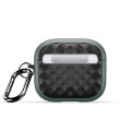 For AirPods 3 DUX DUCIS PECC Series Earbuds Box Protective Case(Green Black)