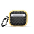 For AirPods 3 DUX DUCIS PECC Series Earbuds Box Protective Case(Yellow Black)