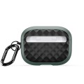 For AirPods Pro DUX DUCIS PECC Series Earbuds Box Protective Case(Green Black)