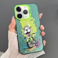 For iPhone 11 Pro Max Dual-sided IMD Animal Graffiti TPU + PC Phone Case(Motorcycle Dog)