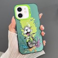 For iPhone 11 Dual-sided IMD Animal Graffiti TPU + PC Phone Case(Motorcycle Dog)
