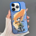 For iPhone 11 Pro Dual-sided IMD Animal Graffiti TPU + PC Phone Case(Electromobile Dog)