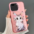 For iPhone 8 Plus / 7 Plus Dual-sided IMD Animal Graffiti TPU + PC Phone Case(Elegant Cat)