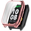 For Xiaomi HayLou Smart Watch 2 Pro Full Coverage TPU Electroplated Watch Protective Case(Pink Gold)