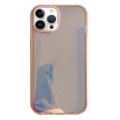 For iPhone 15 Pro Max Electroplated Aurora TPU + PC Phone Case(Pink)