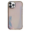 For iPhone 15 Pro Max Electroplated Aurora TPU + PC Phone Case(Black)