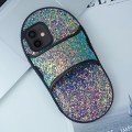 For iPhone 11 Creative Glitter Slipper Design TPU Shockproof Phone Case(Green)