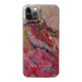 For iPhone 12 Pro Max Creative Oil Painting Colorful Dragon TPU Shockproof Phone Case