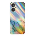 For Xiaomi Redmi 13C 5G / Poco M6 / Redmi 13R Laser Marble Pattern Clear TPU Protective Phone Case(Y