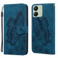 For Xiaomi Redmi 13C / POCO C65 Retro Skin Feel Butterflies Embossing Horizontal Flip Leather Phone