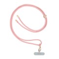 mutural Universal Mobile Phone Solid Color Lanyard(Pink)