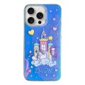 For iPhone 15 Pro Max Colorful Pattern TPU + PC Phone Case(Rainbow Castle)