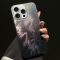 For iPhone 15 Pro Foxtail Bronzing Laser Gradient Phone Case(Black)