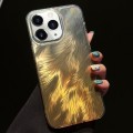 For iPhone 11 Pro Max Foxtail Bronzing Laser Gradient Phone Case(Yellow)