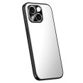 For iPhone 15 Plus R-JUST RJ-61 Electroplating Frosted TPU + PC Phone Case(Silver)