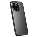 For iPhone 14 Pro Max R-JUST RJ-61 Electroplating Frosted TPU + PC Phone Case(Grey)