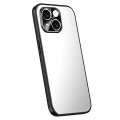 For iPhone 14 R-JUST RJ-61 Electroplating Frosted TPU + PC Phone Case(Silver)