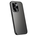 For OPPO Reno9 Pro+ R-JUST RJ-61 Electroplating Frosted TPU + PC Phone Case(Grey)