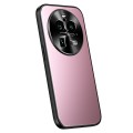 For OPPO Find X6 Pro R-JUST RJ-61 Electroplating Frosted TPU + PC Phone Case(Pink)