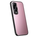 For Honor 90 R-JUST RJ-61 Electroplating Frosted TPU + PC Phone Case(Pink)