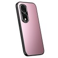 For Honor 80 Pro R-JUST RJ-61 Electroplating Frosted TPU + PC Phone Case(Pink)
