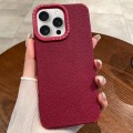 For iPhone 15 Pro Max Creative Lunar Craters TPU Full Coverage Shockproof Phone Case(Red)