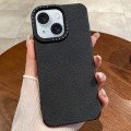 For iPhone 15 Creative Lunar Craters TPU Full Coverage Shockproof Phone Case(Black)