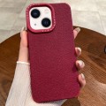 For iPhone 14 Creative Lunar Craters TPU Full Coverage Shockproof Phone Case(Red)