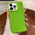 For iPhone 12 Pro Max Creative Lunar Craters TPU Full Coverage Shockproof Phone Case(Green)