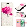 For OPPO Reno11 5G Global 3D Painting Horizontal Flip Leather Phone Case(Flower)