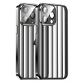 For iPhone 15 Pro Max Milkyway Series Electroplated TPU + PC Phone Case(Black)