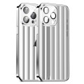 For iPhone 15 Pro Max Milkyway Series Electroplated TPU + PC Phone Case(Silver)