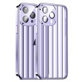For iPhone 15 Pro Milkyway Series Electroplated TPU + PC Phone Case(Purple)