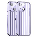For iPhone 15 Milkyway Series Electroplated TPU + PC Phone Case(Purple)