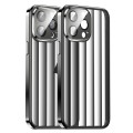 For iPhone 14 Pro Max Milkyway Series Electroplated TPU + PC Phone Case(Black)