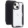 For iPhone 13 RFID Blocking Adsorption Flip Leather Phone Case(Black)