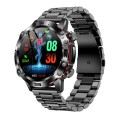 ET482 1.43 inch AMOLED Screen Sports Smart Watch Support Bluethooth Call /  ECG Function(Black Steel