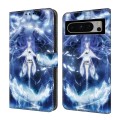 For Google Pixel 6 Crystal Painted Leather Phone case(Magic Fairy)