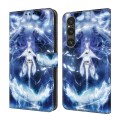 For Sony Xperia 1 IV Crystal Painted Leather Phone case(Magic Fairy)