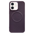 For iPhone 11 2 in 1 MagSafe Magnetic Silicone Leather Phone Case(Purple)