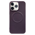 For iPhone 11 Pro 2 in 1 MagSafe Magnetic Silicone Leather Phone Case(Purple)