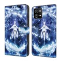 For Motorola Moto G Stylus 5G 2022 Crystal Painted Leather Phone case(Magic Fairy)