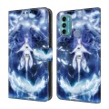 For Motorola Moto G60/G40 Fusion Crystal Painted Leather Phone case(Magic Fairy)