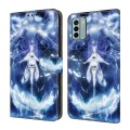 For Nokia G22 Crystal Painted Leather Phone case(Magic Fairy)