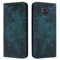 For Xiaomi Redmi Note 9 Pro / Note 9 Pro Max Retro Elephant Embossed Leather Phone Case(Green)