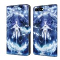 For iPhone 8 Plus/7 Plus Crystal Painted Leather Phone case(Magic Fairy)