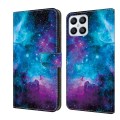 For Honor X8 4G Crystal Painted Leather Phone case(Starry Sky)