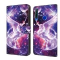 For Honor 20 lite/10 Lite Crystal Painted Leather Phone case(Unicorn)