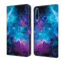 For Honor 20 lite/10 Lite Crystal Painted Leather Phone case(Starry Sky)
