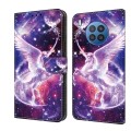 For Honor 50 Lite Crystal Painted Leather Phone case(Unicorn)